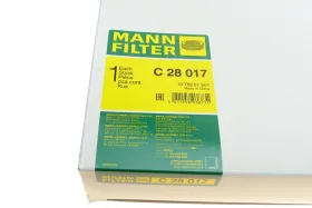 Воздушный фильтр-MANN-FILTER-C28017-7