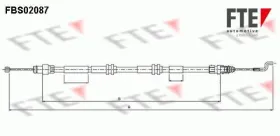 Трос, стояночная тормозная система-FTE-FBS02087-5