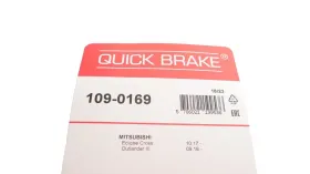 Комплект прижимних планок гальмівного супорту-QUICK BRAKE-1090169-2