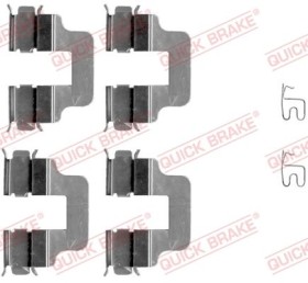 Комплект прижимних планок гальмівного супорту-QUICK BRAKE-1091245