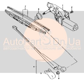 Втулка вала заднего стеклоочистителя Changhe Ideal-2 38811-C0100-CHANGHE-38811C0100-1