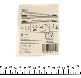 Автолампа R5W 12V 5W BA15s (SCC) Rapid Response +20% (блістер/2шт.)-RING-RW207RR-1