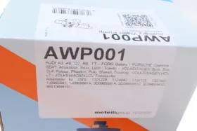 Насос системи охолодження (додатковий) Audi A3/A6/Q7/R8 01-15/VW LT/T4/Passat/Golf/Touareg 94-10-GRAF-AWP001-4