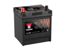 Батарея аккумуляторная Yuasa YBX3000 SMF 12В 50Ач 450A(EN) L+-YUASA-YBX3004