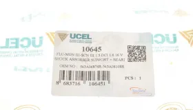 Подушка опорная с подшипником (передняя) Renault Megane/Scenic 08--UCEL-10645