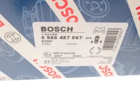 Гальмівні колодки барабанні-BOSCH-0986487667-2