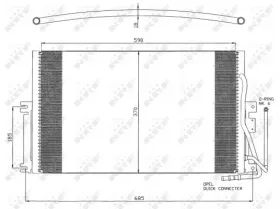 Конденсатор, кондиционер-NRF-35342-8