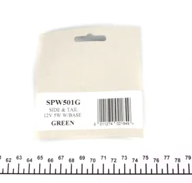 Автолампа W5W 12V 5W W2.1x9.5d Prism 501 Green (2шт.)-RING-SPW501G