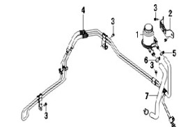 Бачок насоса ГУР Lifan 320, X60 F3408100-LIFAN-F3408100-1