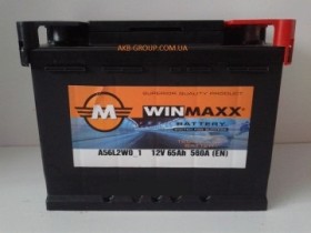 Батарея аккумуляторная Winmaxx ECO 12В 65Ач 580A(EN) R+-WINMAXX-565019058