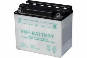 Батарея аккумуляторная VMF 12В 19Ач 215A(EN) R+-VMF-51911