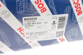 Комлект тормозных накладок-BOSCH-0986487922-5