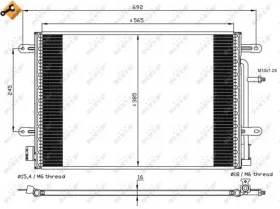 Конденсатор, кондиционер-NRF-35560-3