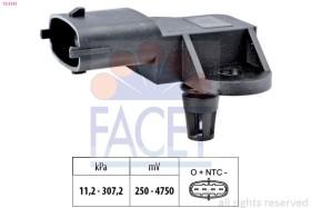 Датчик давления выхлопных газов Fiat Doblo / Ford Focus/Mondeo/Transit Connect 1.0-2.3 i/EcoBoost 11-> (10.3341) Facet-FACET-103341-1