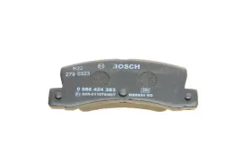 Комплект тормозных колодок, дисковый тормоз-BOSCH-0986424383-6