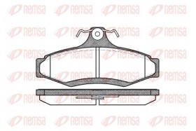 Комплект тормозных колодок, дисковый тормоз REMSA 0646.10-REMSA-064610-1