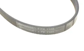 Ремінь генератора поліклиновий-CONTINENTAL-5PK1105-5