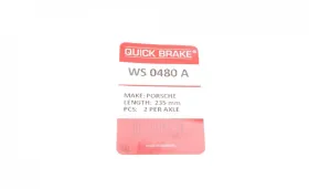 Датчик зносу гальмівних колодок-QUICK BRAKE-WS0480A-5