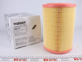 Фильтр воздушный VW T4 91-96-WUNDER FILTER-WH117-2