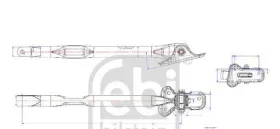 Важіль підвіски (задній/знизу) (L) Land Rover Freelander/Range Rover Evoque 06--FEBI BILSTEIN-178817-2