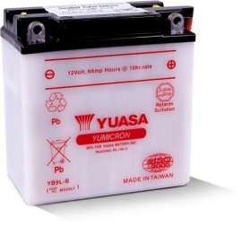 Батарея аккумуляторная Yuasa 12В 9Ач 100A(EN) L+-YUASA-YB9LB