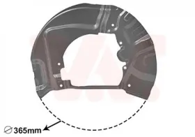 OSЈONA TARCZY HAMULCOWEJ BMW-VAN WEZEL-0655372