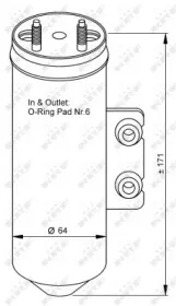 Осушитель, кондиционер-NRF-33198-7