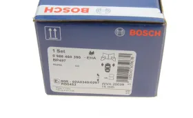 Комплект тормозных колодок, дисковый тормоз-BOSCH-0986460390-3