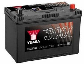 Батарея аккумуляторная Yuasa YBX3000 SMF 12В 90Ач 700A(EN) R+-YUASA-YBX3335-1