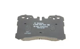 Комплект тормозных колодок, дисковый тормоз-BOSCH-0986494423-6