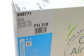 Фільтр салону Volvo S60/S70/S80/V70/XC90 2.0-3.2 97-14-VALEO-698771-3