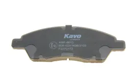 Комплект гальмівних колодок-KAVO PARTS-KBP6613