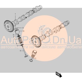 Пружина клапана Hafei Lobo 468QL-1007012-HAFEI-468QL1007012-1