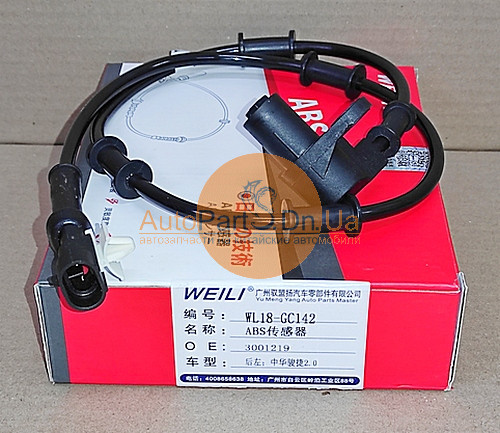 Датчик ABS задній лівий Weili WL18-GC142-WEILI-WL18GC142