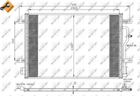 Конденсатор, кондиционер-NRF-35404-5