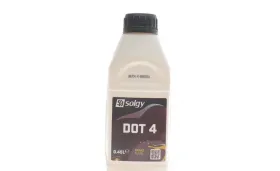 Рідина гальмівна DOT 4 (0,45 L)-SOLGY-504008