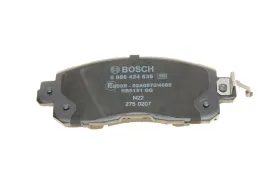 Колодки гальмівні дискові-BOSCH-0986424638-2