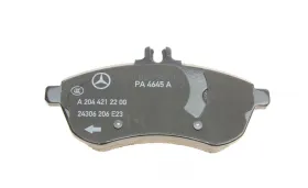 Колодки гальмівні (передні) MB C-class (S204/W204)/E-class (S212/W212) 07--MERCEDES-0004200305-1