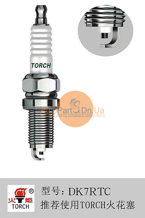 Свічка запалювання TORCH DK7RTC-TORCH-DK7RTC-1