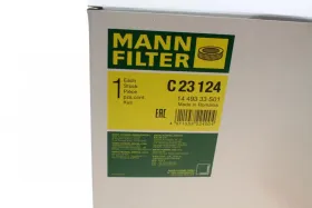 Воздушный фильтр-MANN-FILTER-C23124-4