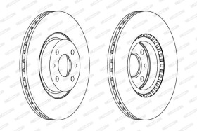 Тормозной диск FERODO DDF220-FERODO-DDF220-1