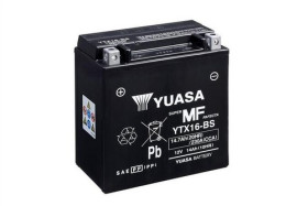YTX16-BS YUASA Батарея аккумуляторная Yuasa 12В 14Ач 215A(EN) L+