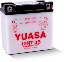 Батарея аккумуляторная Yuasa 12В 7Ач 75A(EN) R+-YUASA-12N73B