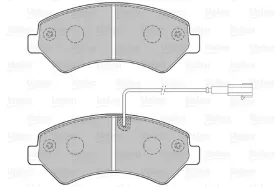 Комплект тормозных колодок-VALEO-301276-1