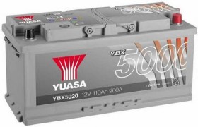 Батарея аккумуляторная Yuasa YBX5000 Silver High Performance SMF 12В 110Ач 900A(EN) R+-YUASA-YBX5020-1