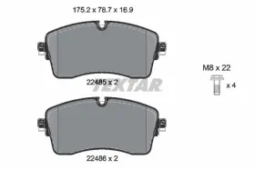 KLOCKI HAMULCOWE PRZOD-TEXTAR-2248501-2