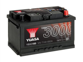 YBX3100 YUASA Батарея аккумуляторная Yuasa YBX3000 SMF 12В 71Ач 650A(EN) R+