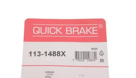 Елементи гальмівного супорта-QUICK BRAKE-1131488X-4