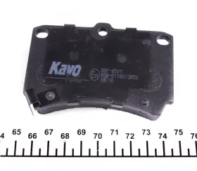 Комплект тормозных колодок, дисковый тормоз-KAVO PARTS-KBP4501-4