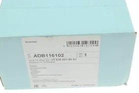 Шків колінвалу Citroen Berlingo/C3/C4 Peugeot Partner/207/3008/308/508 1.6 06--BLUE PRINT-ADB116102-3